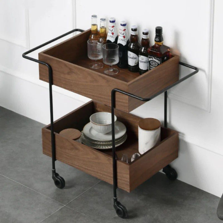 DRISM Wood Kitchen Trolley - Radical Homes Singapore