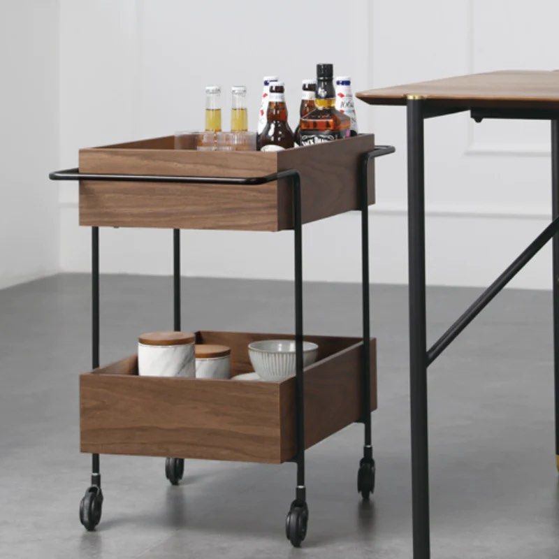 DRISM Wood Kitchen Trolley - Radical Homes Singapore