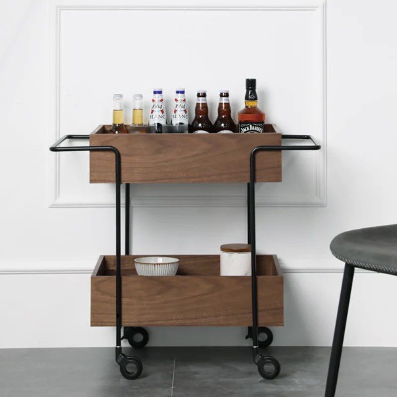 DRISM Wood Kitchen Trolley - Radical Homes Singapore