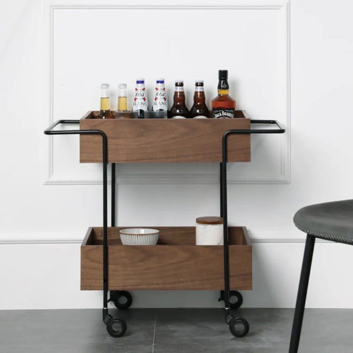 DRISM Wood Kitchen Trolley - Radical Homes Singapore
