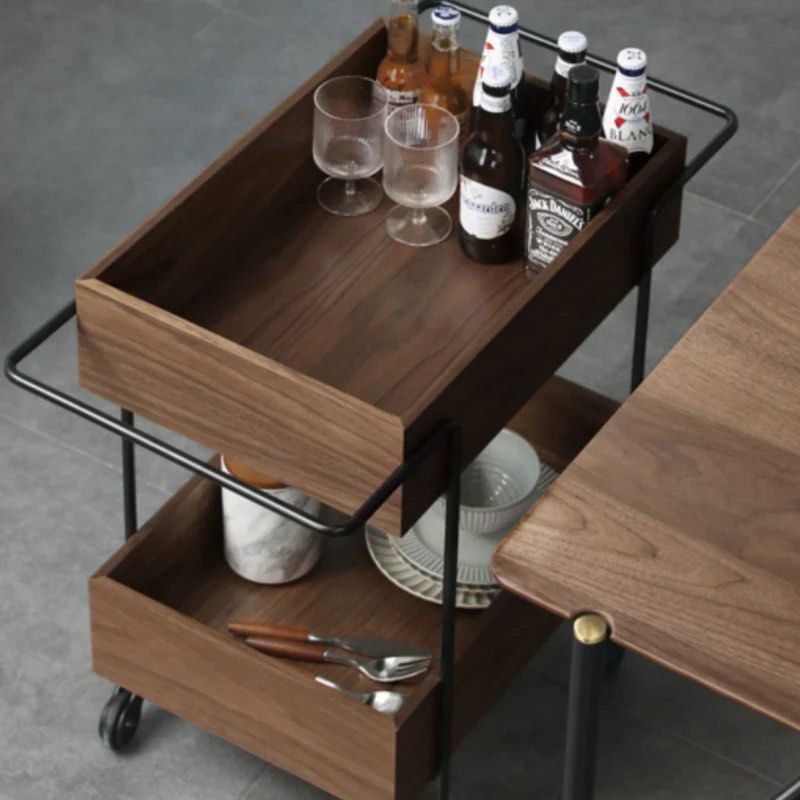 DRISM Wood Kitchen Trolley - Radical Homes Singapore