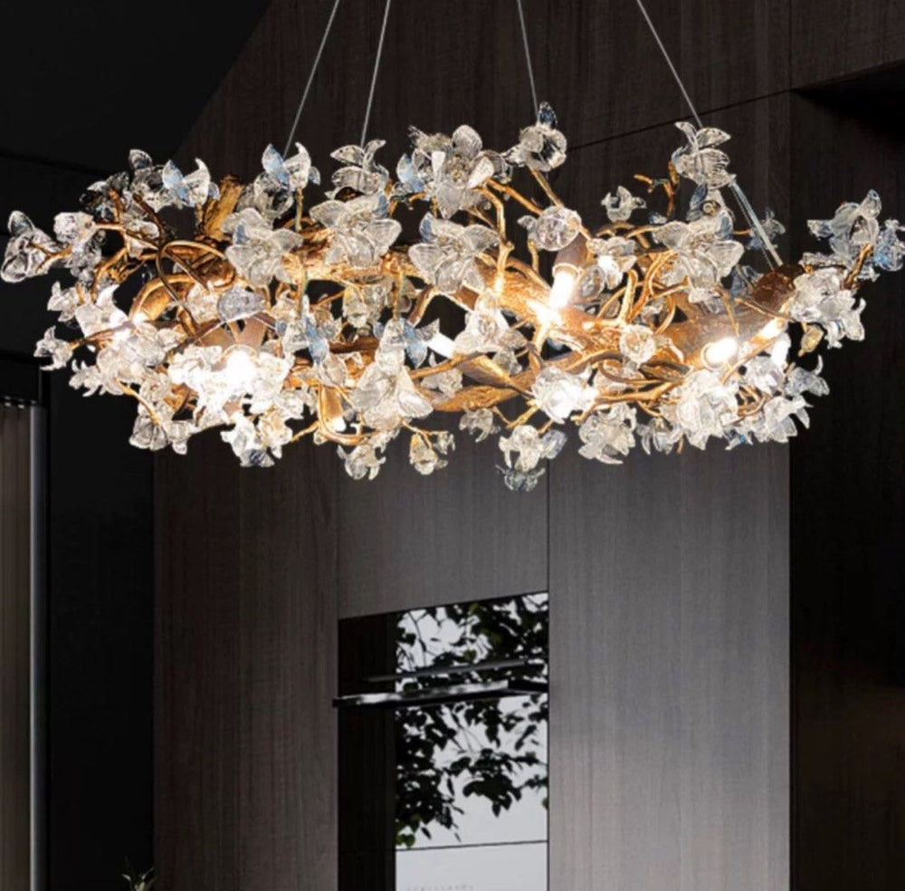DUVEA Modern Chandelier Ceiling Light - Radical Homes Singapore