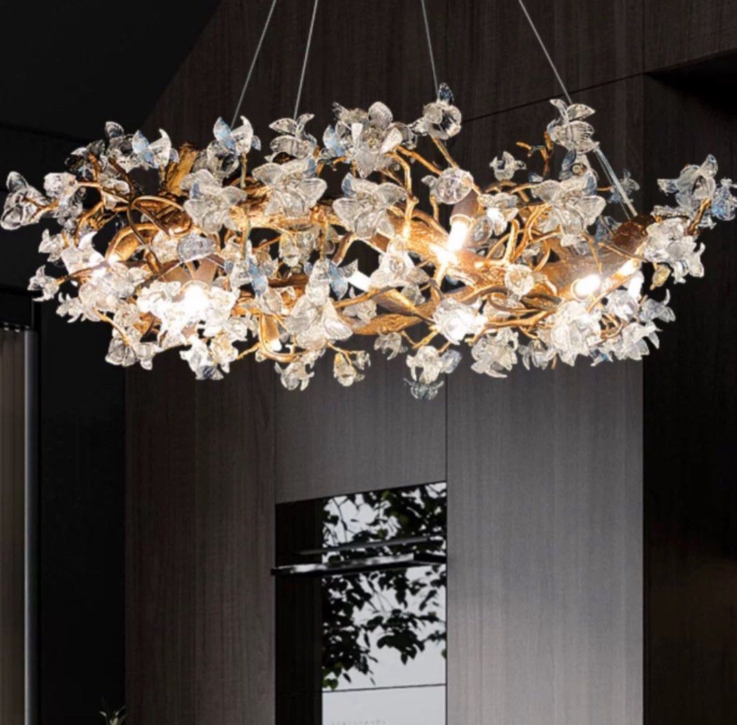 DUVEA Modern Chandelier Ceiling Light - Radical Homes Singapore