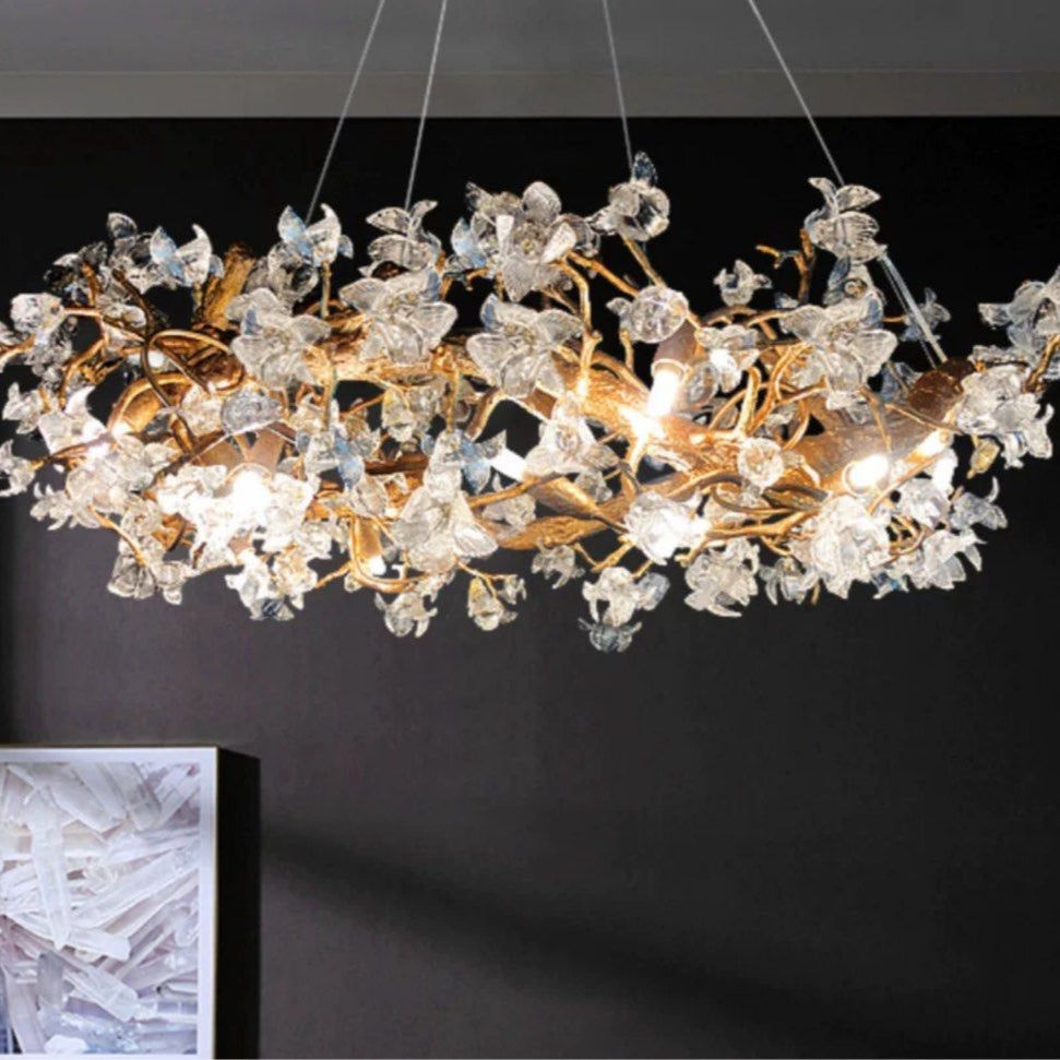 DUVEA Modern Chandelier Ceiling Light - Radical Homes Singapore