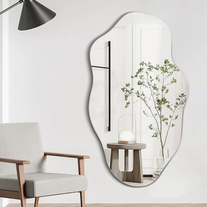 DUXTO Modern Irregular Shaped Mirror - Radical Homes Singapore