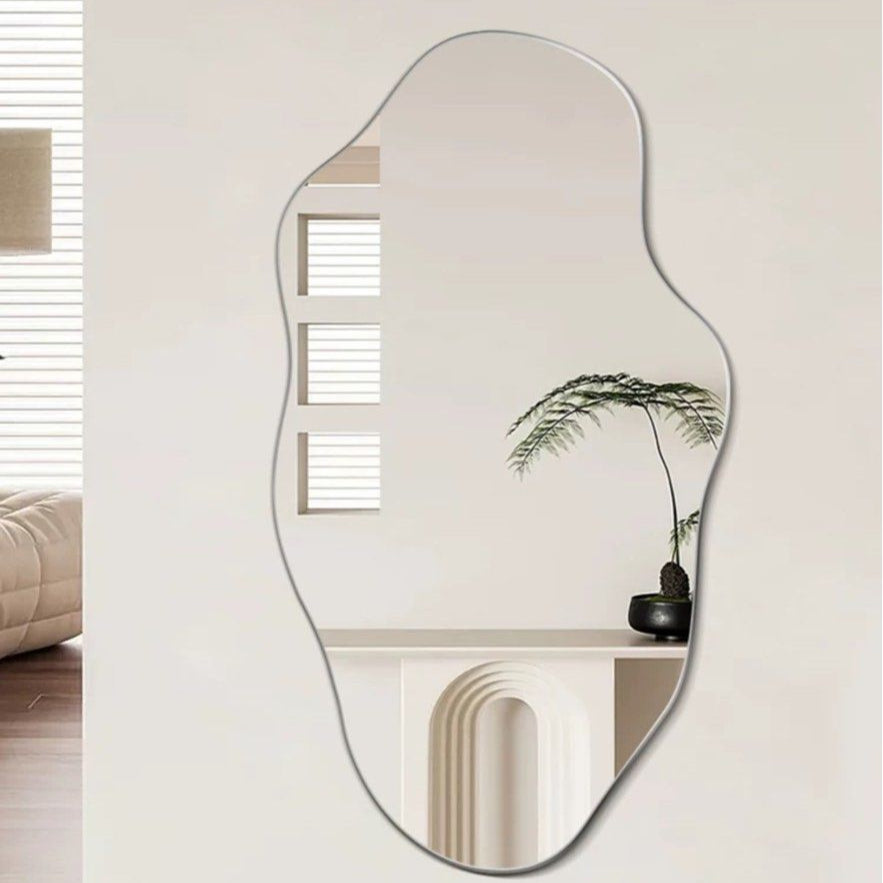 DUXTO Modern Irregular Shaped Mirror - Radical Homes Singapore