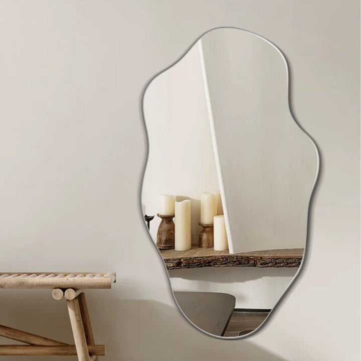 DUXTO Modern Irregular Shaped Mirror - Radical Homes Singapore