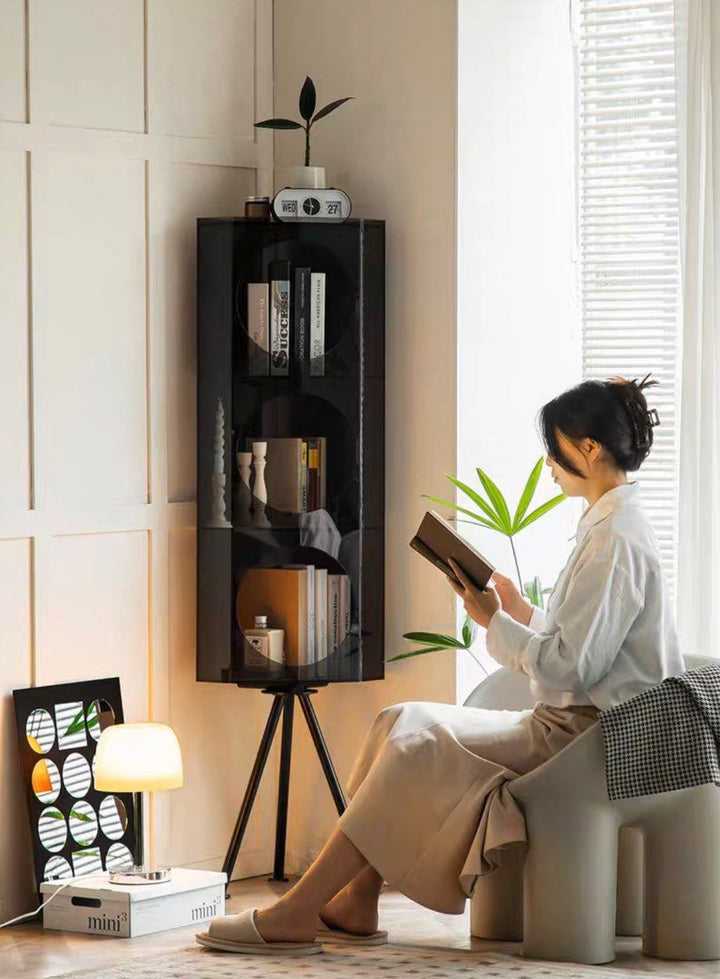 DYLAN Modern Acrylic Bookshelf - Radical Homes Singapore