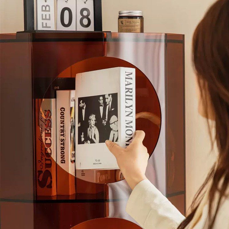 DYLAN Modern Acrylic Bookshelf - Radical Homes Singapore