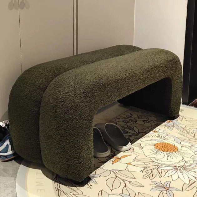 DYXTON Modern Boucle Bench - Radical Homes Singapore