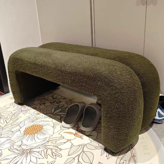 DYXTON Modern Boucle Bench - Radical Homes Singapore