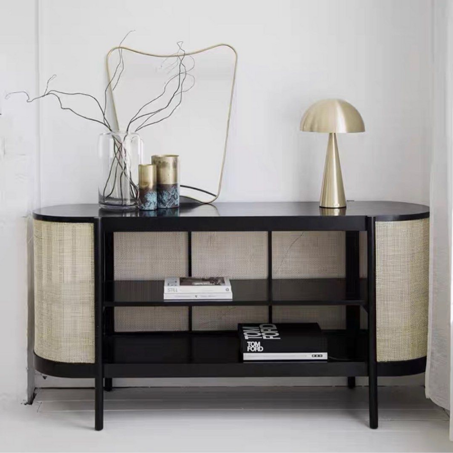 TELZO Modern Japandi Sideboard - Radical Homes Singapore