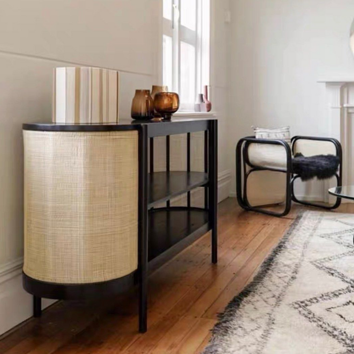 TELZO Modern Japandi Sideboard - Radical Homes Singapore