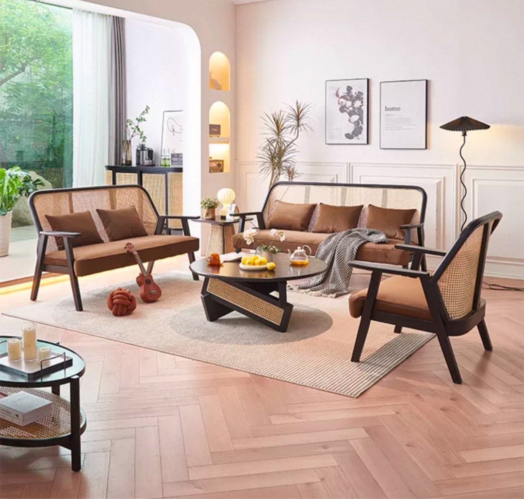 EFERI Rattan Lounge Chair - Radical Homes Singapore