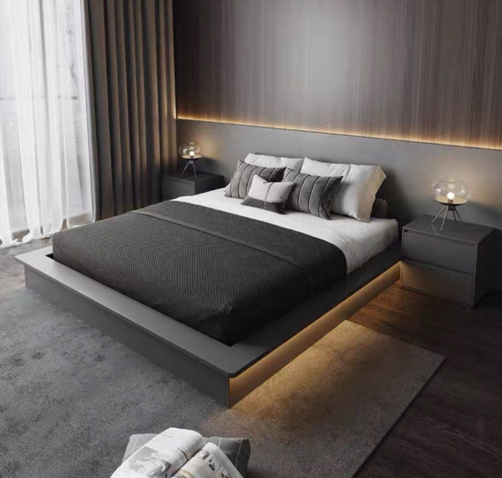 EFFELA Modern LED Bedframe - Radical Homes Singapore