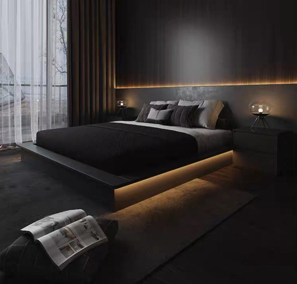 EFFELA Modern LED Bedframe - Radical Homes Singapore