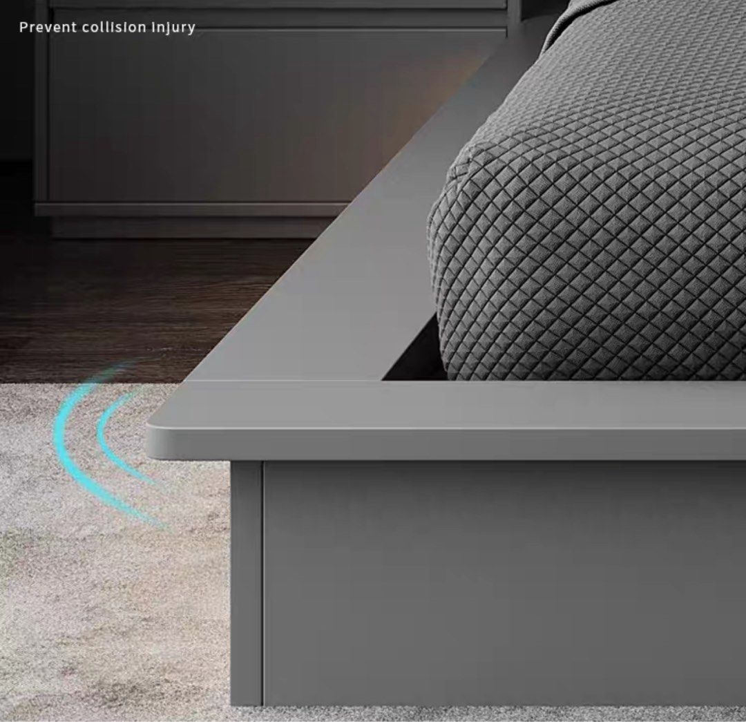 EFFELA Modern LED Bedframe - Radical Homes Singapore