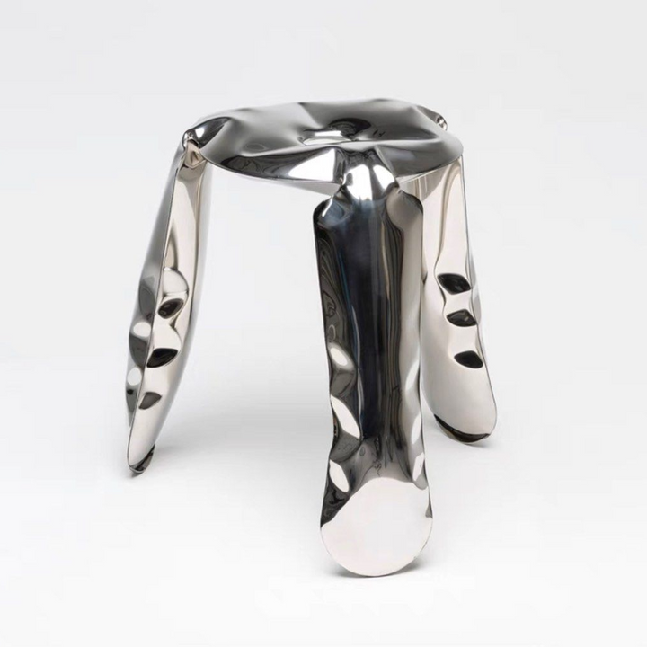 UMBRA Abstract Stainless Steel Stool - Cassa Haus Singapore