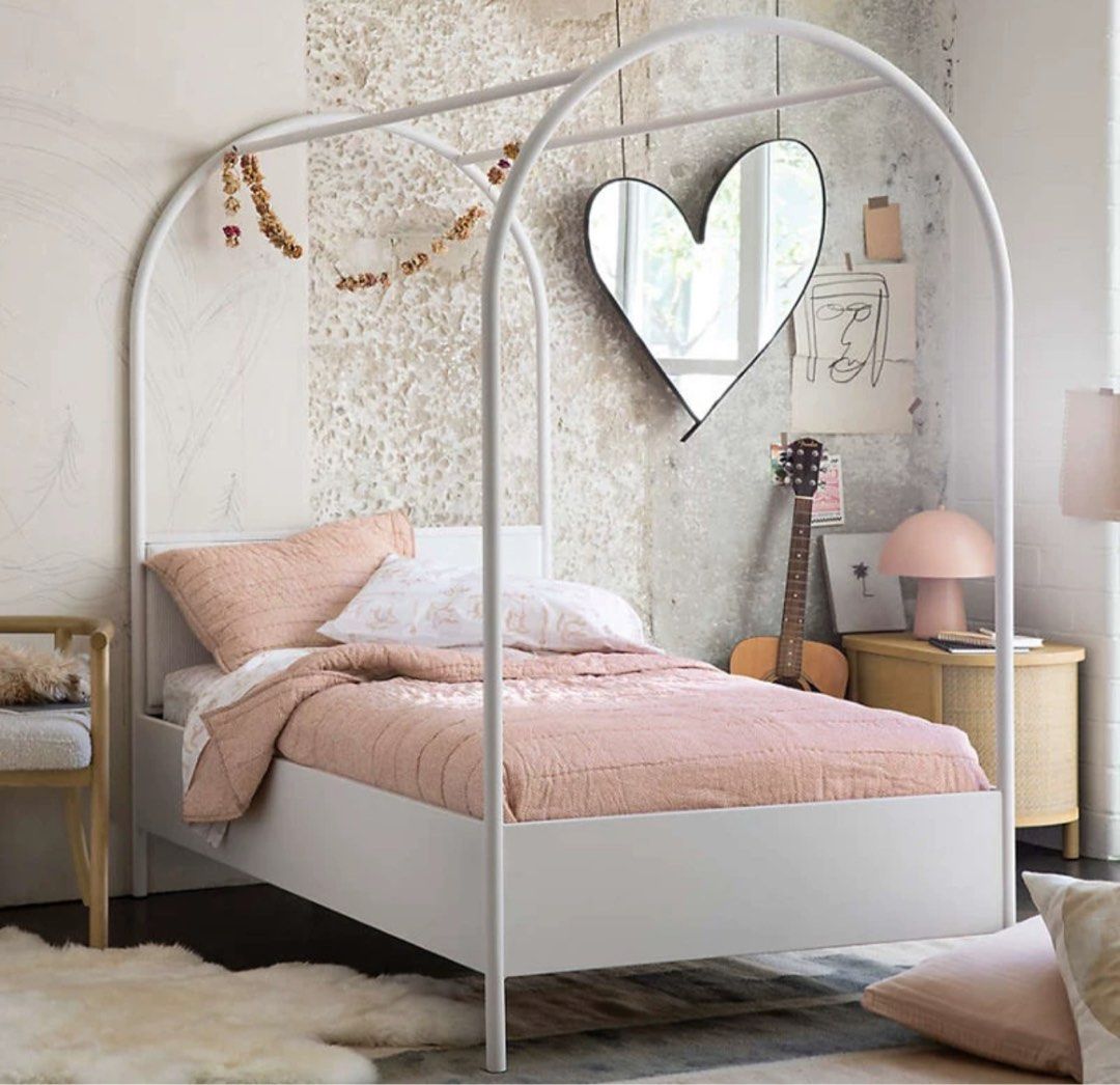 ELELA Modern Canopy Bedframe - Radical Homes Singapore
