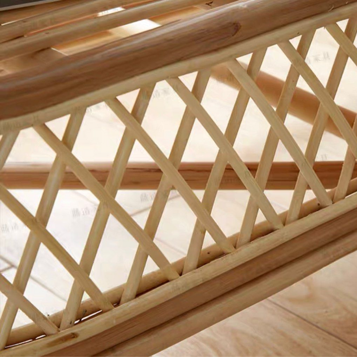 TAMSYN Japandi Rattan Bench - Radical Homes Singapore