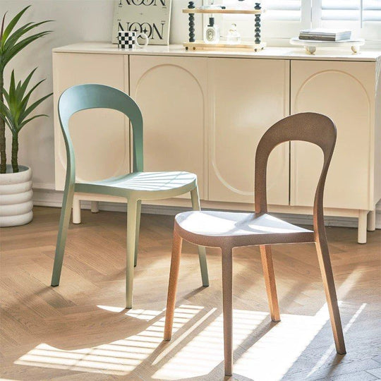 UZENO Wabi Sabi Plastic Dining Chair - Cassa Haus Singapore