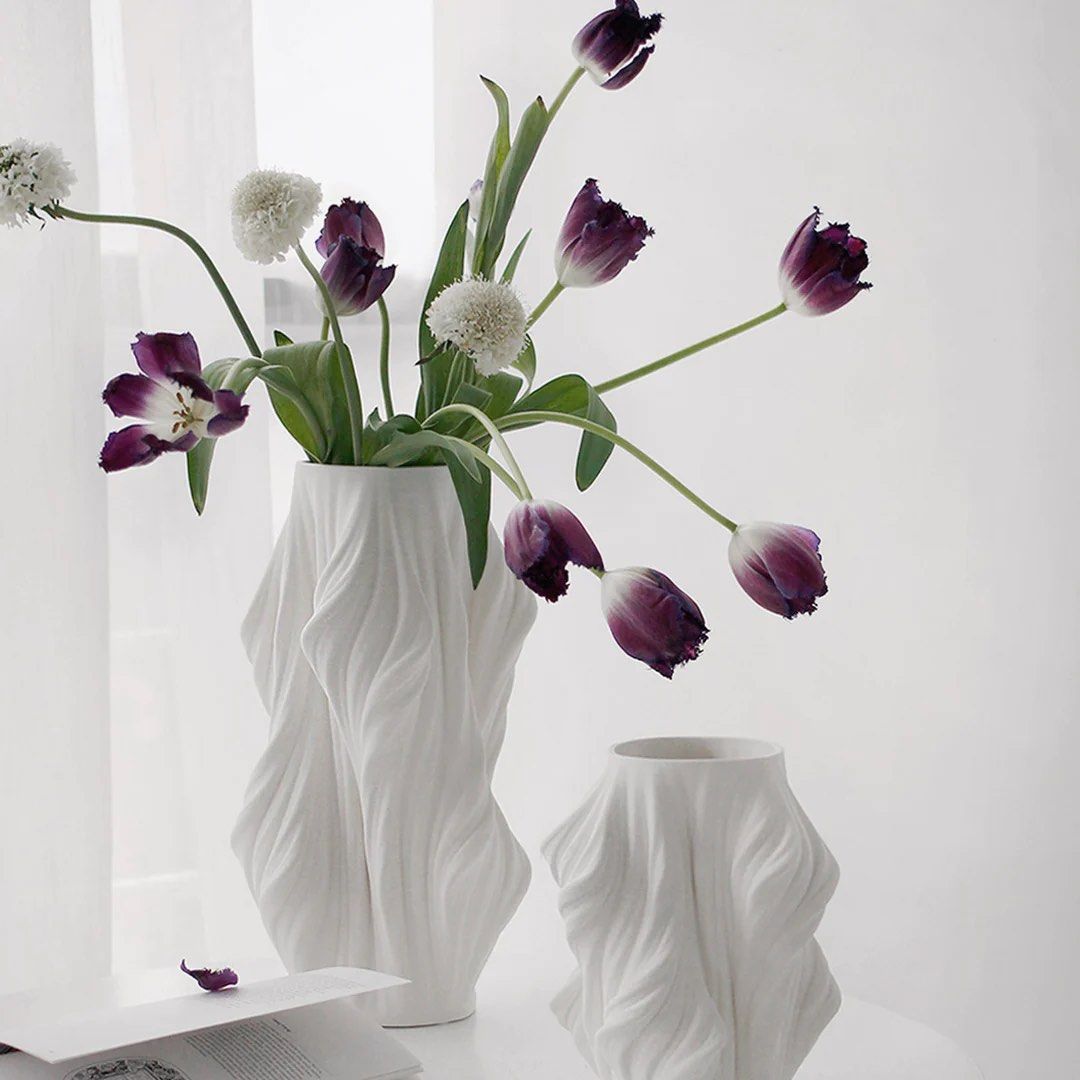 ENDEN Ceramic Table Vase - Radical Homes Singapore