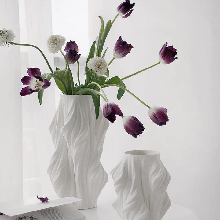 ENDEN Ceramic Table Vase - Radical Homes Singapore