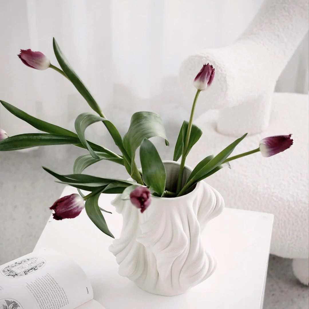 ENDEN Ceramic Table Vase - Radical Homes Singapore