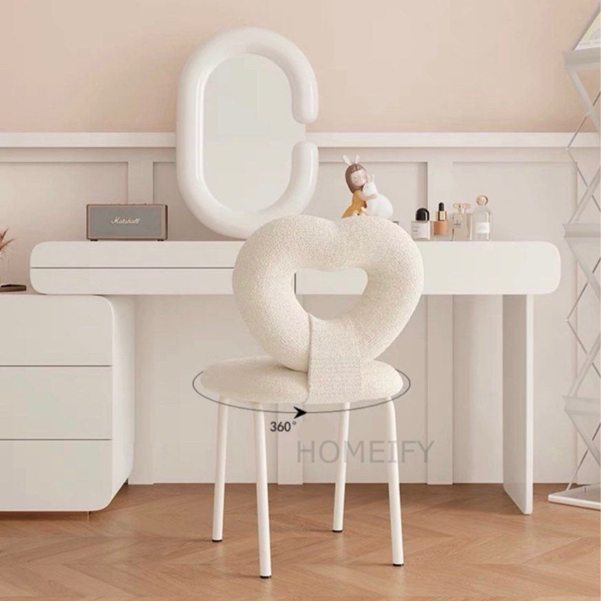 ENI Minimalist Vanity Chair - Radical Homes Singapore