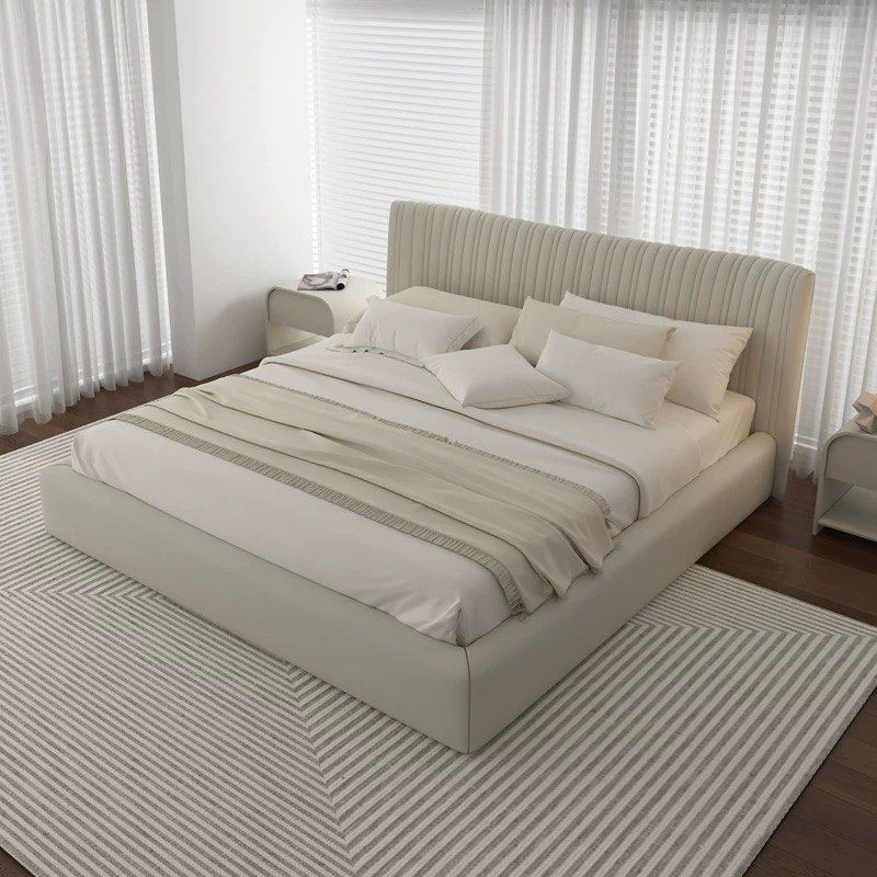 EOSE Modern Leather Bedframe - Radical Homes Singapore