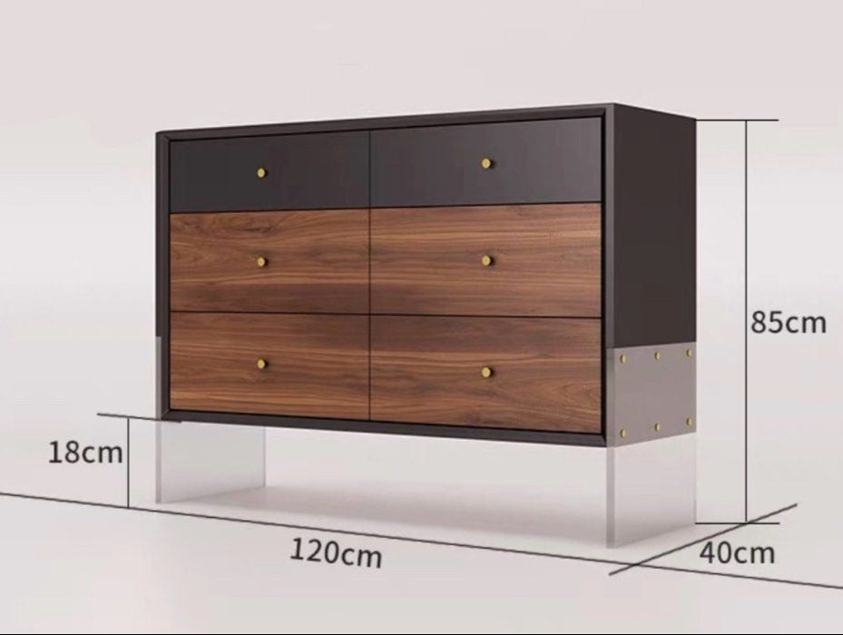 SEPTIMUS Modern Chest of Drawers - Radical Homes Singapore