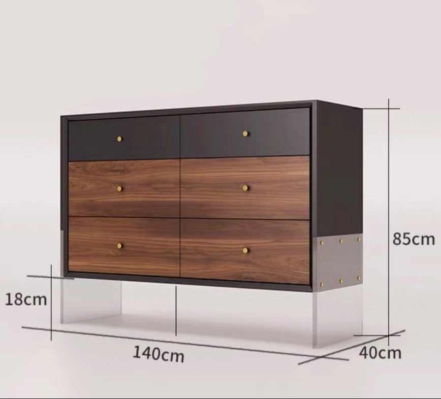 SEPTIMUS Modern Chest of Drawers - Radical Homes Singapore
