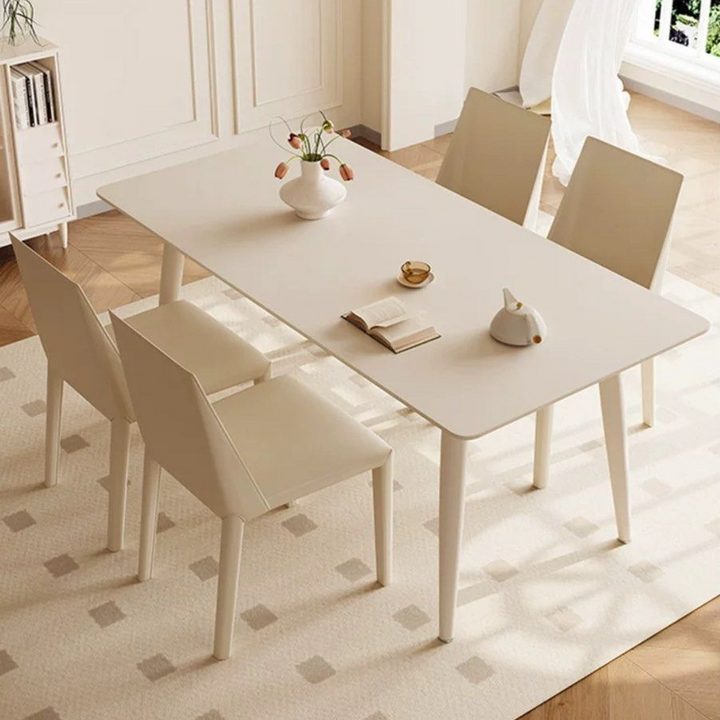 SPENCE Modern Sintered Stone Dining Table Set - Radical Homes Singapore