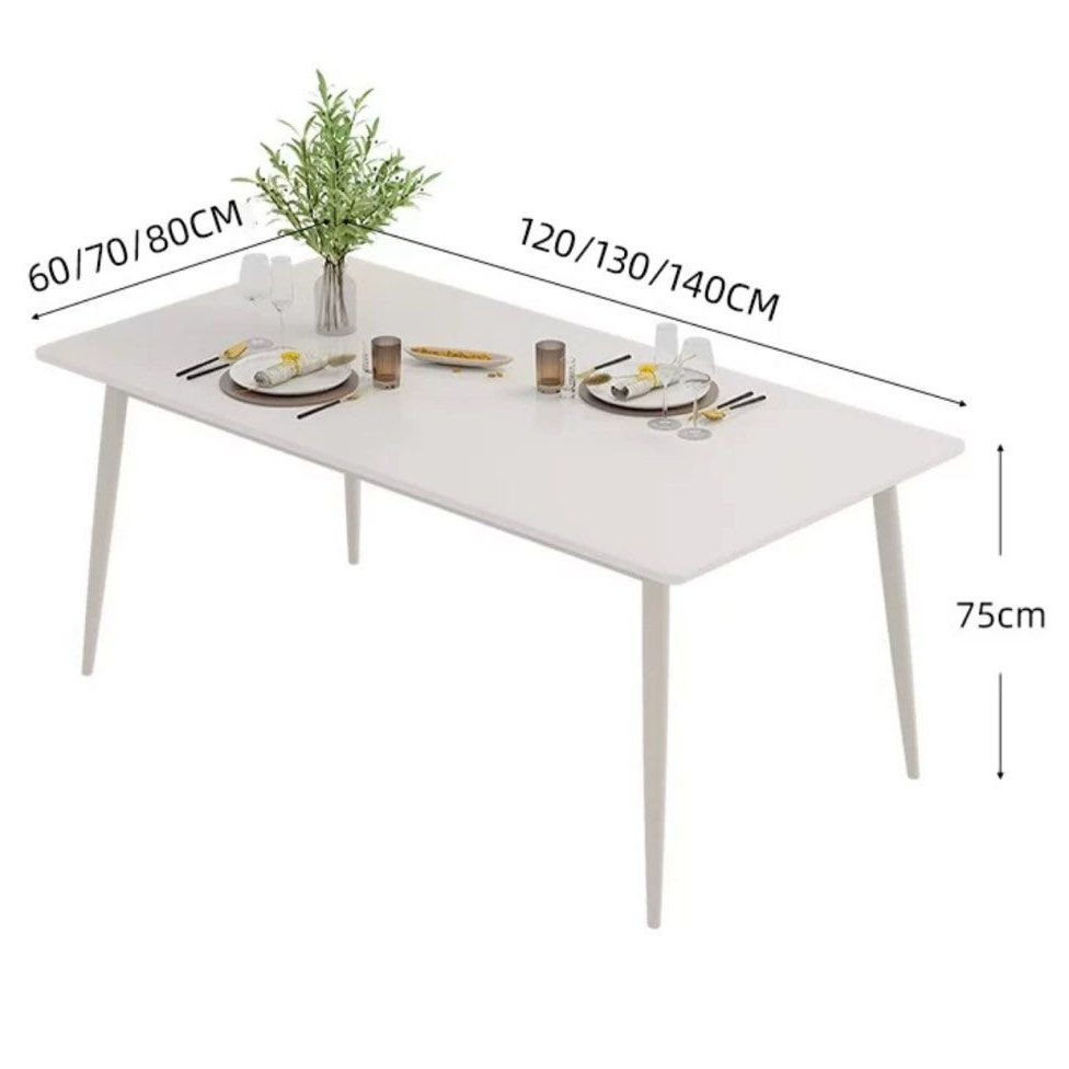 SPENCE Modern Sintered Stone Dining Table Set - Radical Homes Singapore