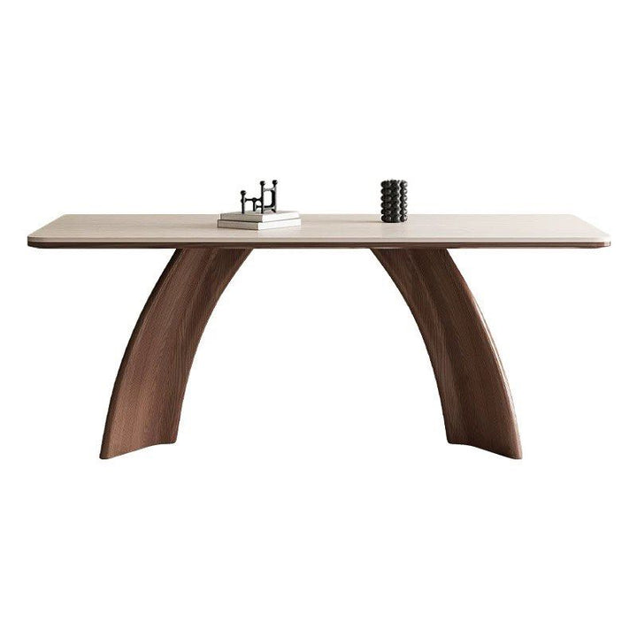 ESTHER Modern Travertine Dining Table - Radical Homes Singapore