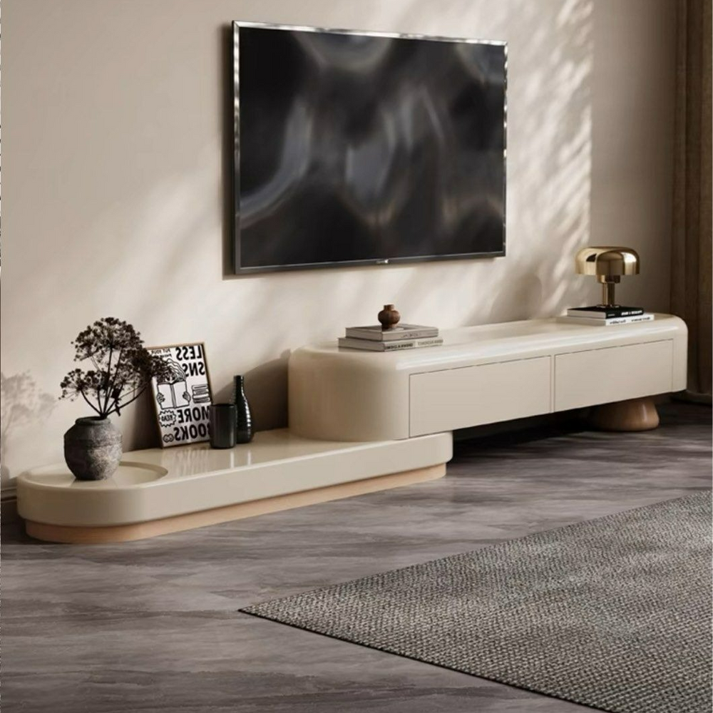 TEMMIN Japandi TV Console & Coffee Table - Radical Homes Singapore