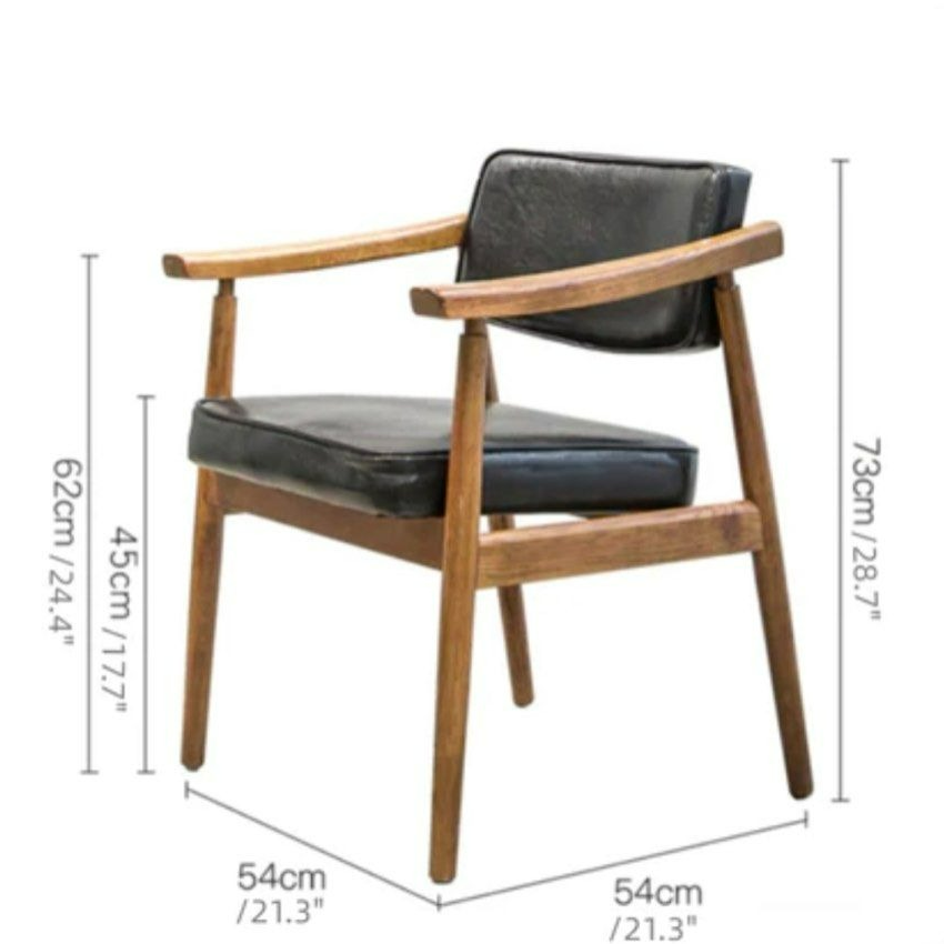 BLYTHE Upholstered Solid Wood Armchair - Cassa Haus Singapore