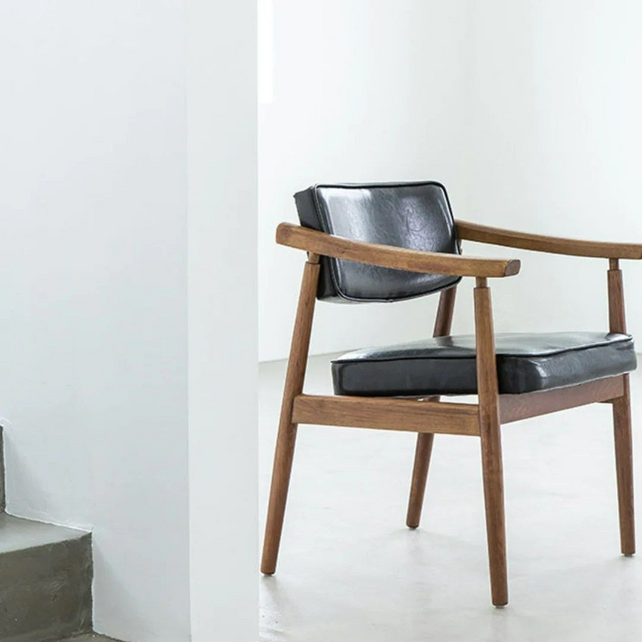 BLYTHE Upholstered Solid Wood Armchair - Cassa Haus Singapore