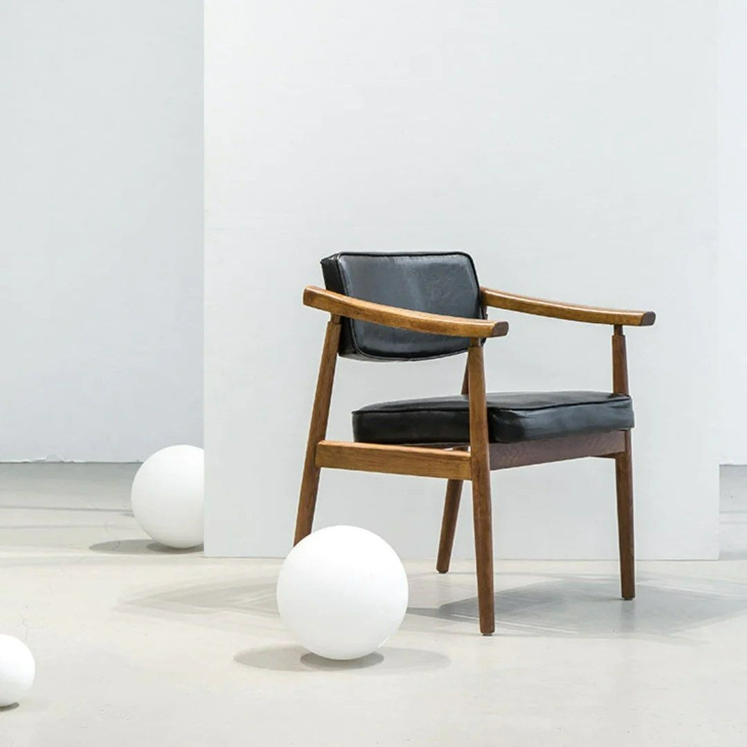 BLYTHE Upholstered Solid Wood Armchair - Cassa Haus Singapore