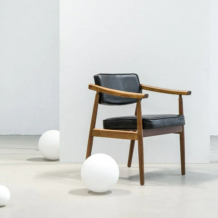 BLYTHE Upholstered Solid Wood Armchair - Cassa Haus Singapore
