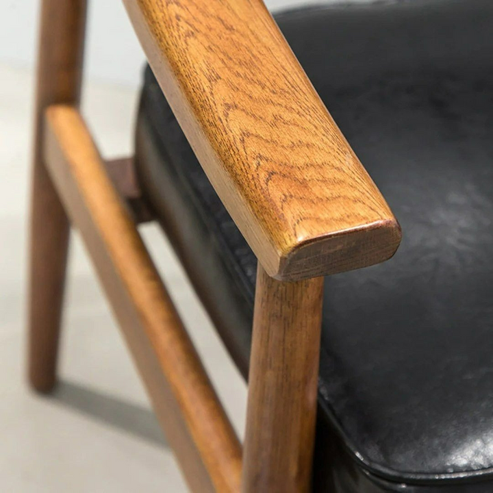 BLYTHE Upholstered Solid Wood Armchair - Cassa Haus Singapore