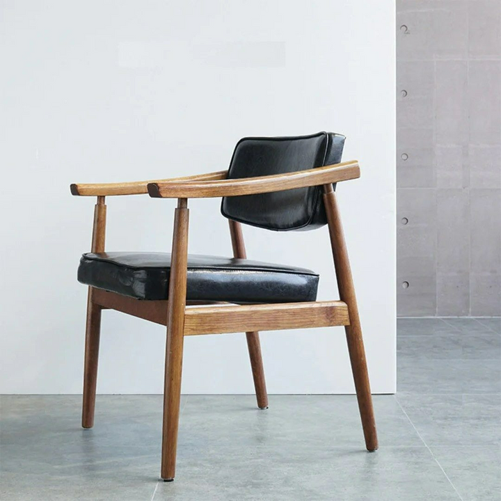 BLYTHE Upholstered Solid Wood Armchair - Cassa Haus Singapore