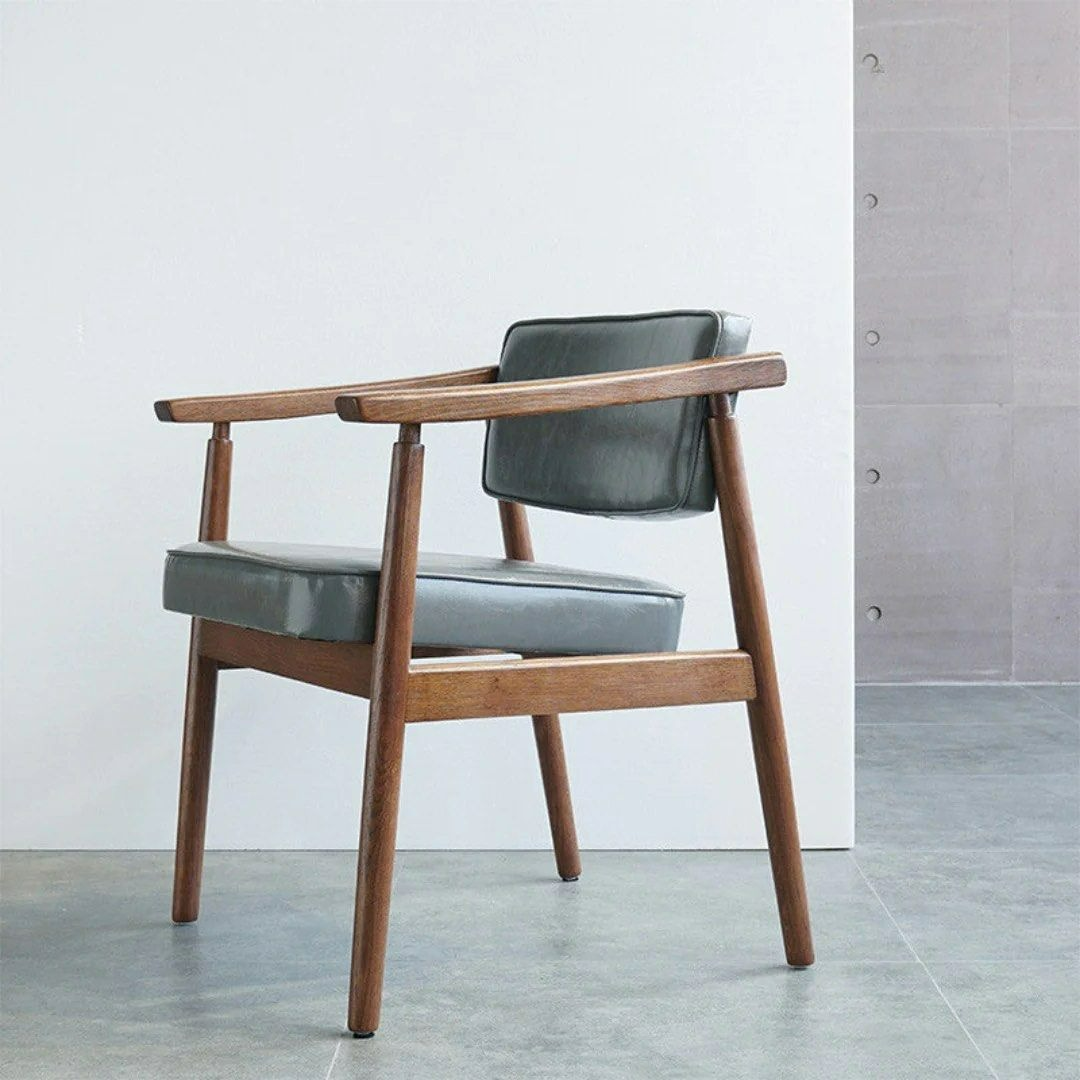 BLYTHE Upholstered Solid Wood Armchair - Cassa Haus Singapore
