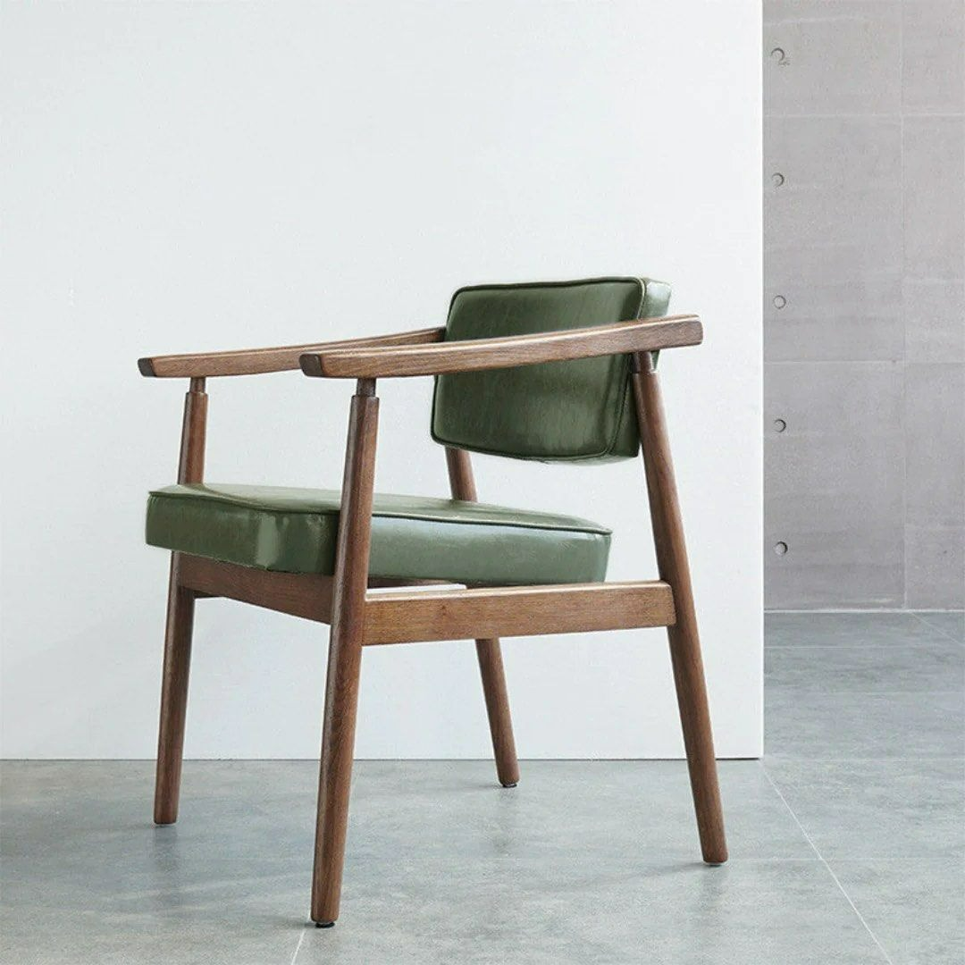 BLYTHE Upholstered Solid Wood Armchair - Cassa Haus Singapore
