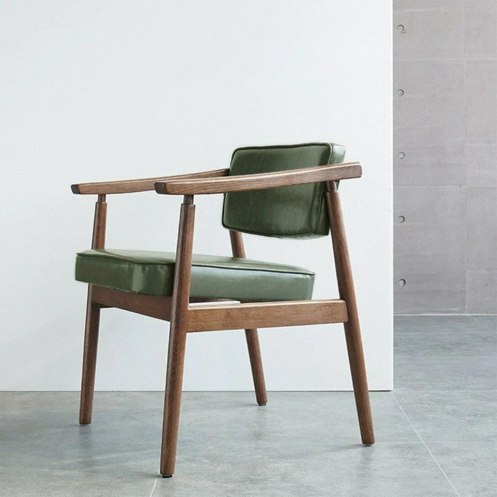 BLYTHE Upholstered Solid Wood Armchair - Cassa Haus Singapore