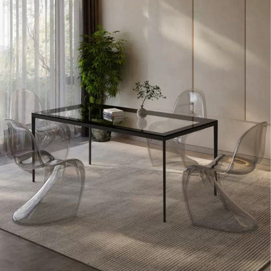 VITRINE Modern Glass Dining Table - Cassa Haus Singapore