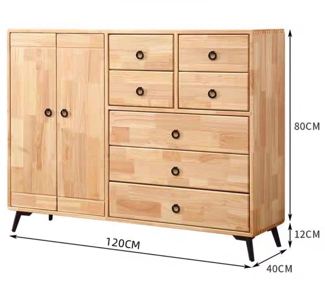 VERANIA Japandi Chest Of Drawers - Radical Homes Singapore