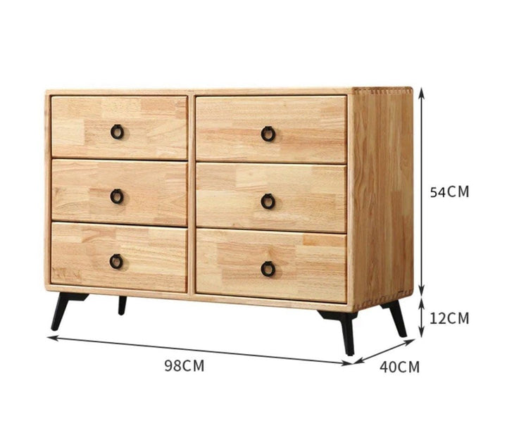 VERANIA Japandi Chest Of Drawers - Radical Homes Singapore