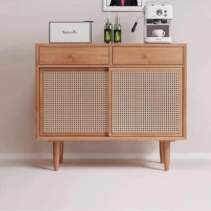 TROZE Rustic Rattan Sideboard - Radical Homes Singapore