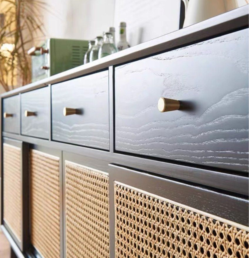 TROZE Rustic Rattan Sideboard - Radical Homes Singapore